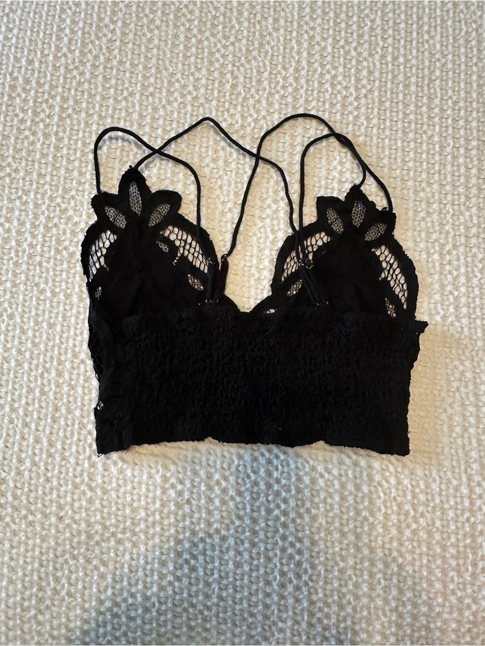 Free People Black Lace Bralette - Women Intimates & Sleepwear - Picture 2 of 6